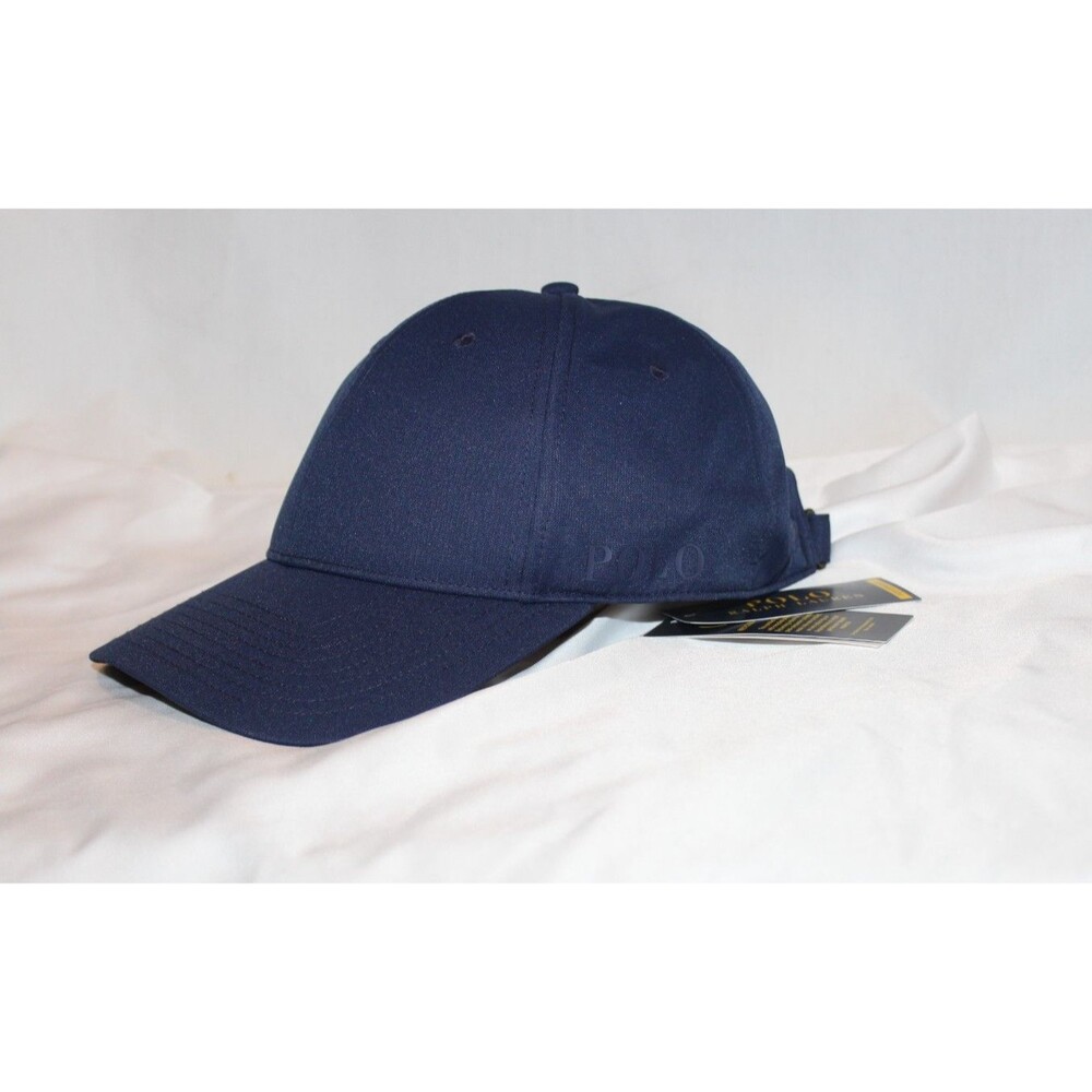 NWT Polo Ralph Lauren Men's Polo Pony LOGO Baseball Cap NAVY BLUE OSFA